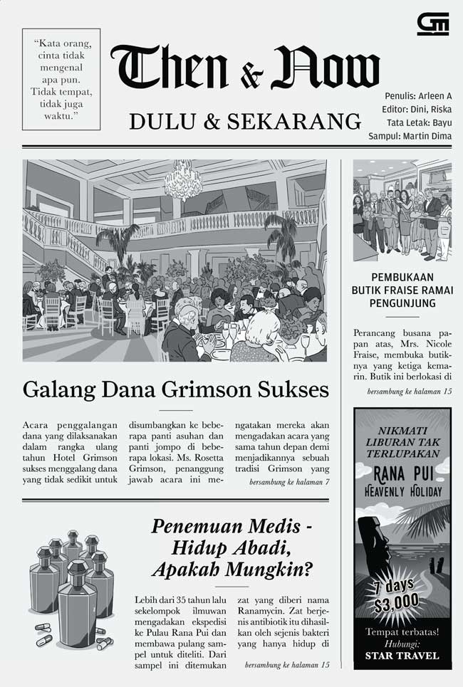 Cover THEN & NOW :  Dulu & Sekarang / ARLEEN