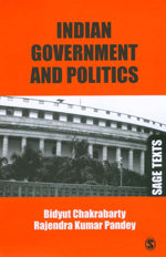 Cover INDIAN GOVERNMENT AND POLITICS / BIDYUT CHAKRABARTY
