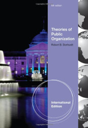 Cover THEORIES OF PUBLIC ORGANIZATION / ROBERT B. DENHARDT