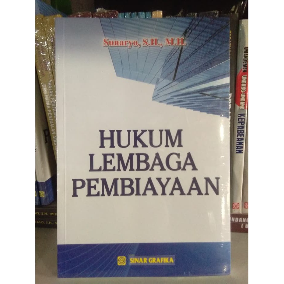 Cover HUKUM LEMBAGA PEMBIAYAAN / SUNARYO