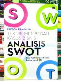 Cover TEKNIS MEMBEDAH KASUS ANALISIS SWOT :  cara perhitungan bobot rating dan ocal / freddy rangkuti