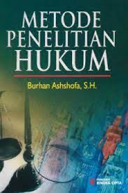 Cover METODE PENELITIAN HUKUM / BURHAN ASHSHOFA, S.H.