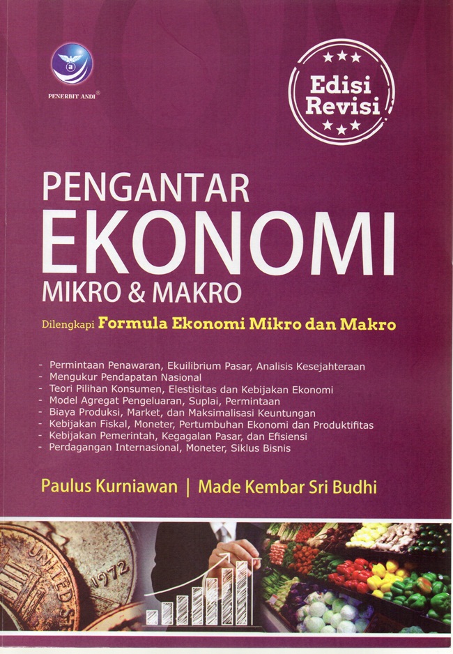 Cover PENGANTAR EKONOMI MIKRO & MAKRO / PAULUS KURNIAWAN