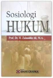 Cover SOSIOLOGI HUKUM / PROF. DR. H. ZAINUDDIN ALI, M.A.