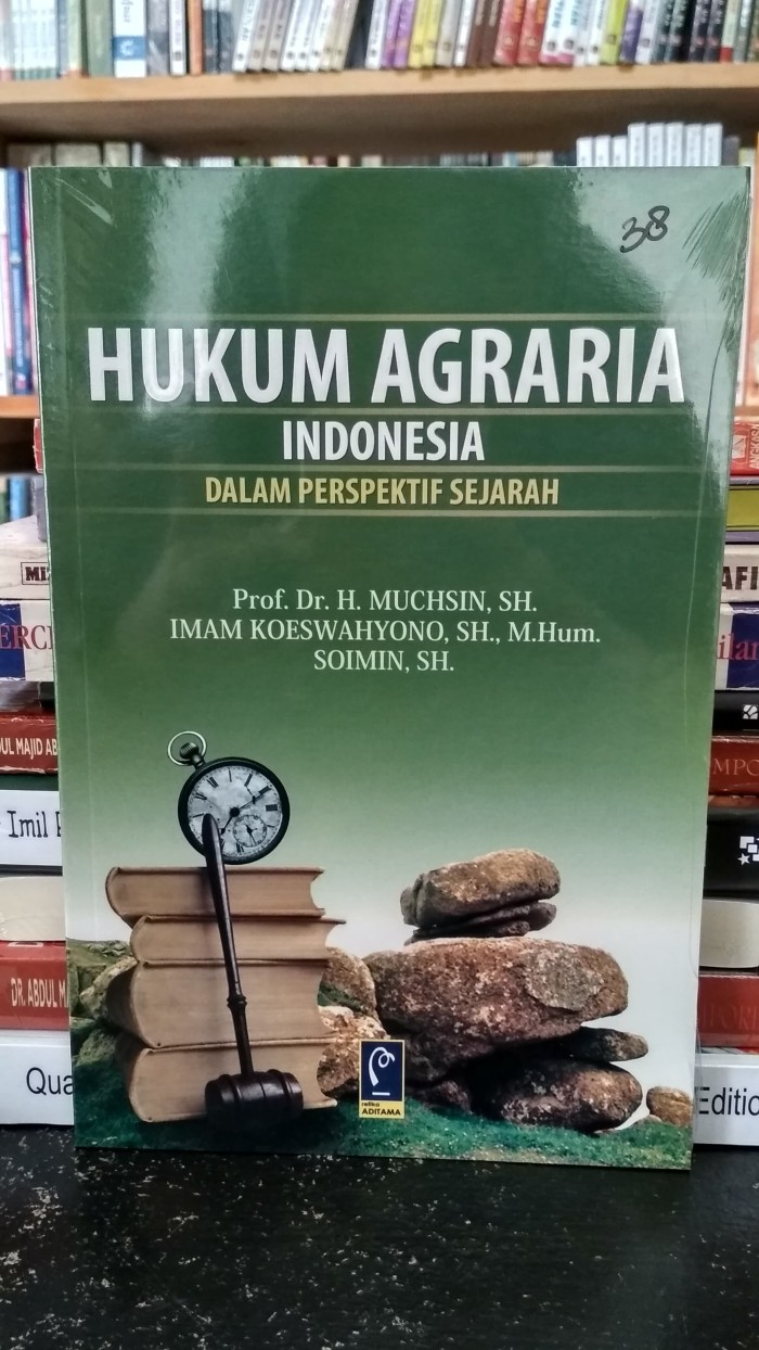 Cover HUKUM AGRARIA INDONESIA :  DALAM PERSPEKTIF SEJARAH / MUCHSIN