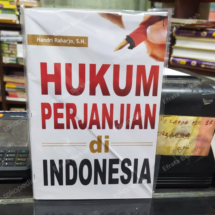 Cover HUKUM PERJANJIAN DI INDONESIA / HANDRI RAHARJO, S.H.