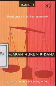 Cover PELAJARAN HUKUM PIDANA / DRS. ADAMI CHAZAWI, S.H.