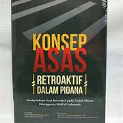 Cover KONSEP ASAS RETROAKTIF DALAM PIDANA :  Pemberlakuan Asas Retroaktif Pada Tindak Pidana HAM Di Indonesia / Dr. JOKO SASMITO,S.H.,M.H