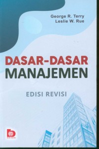Cover DASAR - DASAR MANAJEMEN / George R. Terry