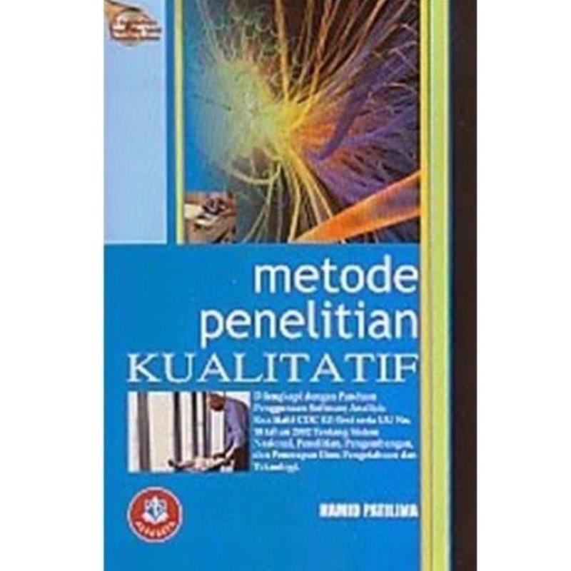 Cover METODE PENELITIAN KUALITATIF / HAMID PETILIMA