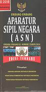 Cover UNDANG-UNDANG APARATUR SIPIL NEGARA  (A.S.N ) :  (UU RI NO.5 TAHUN2014) / LEMBAGA