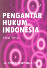 Cover PENGANTAR HUKUM INDONESIA / ABDOEL DJAMALI