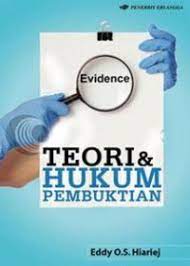 Cover TEORI & HUKUM PEMBUKTIAN / Eddy O.S.Hiariej