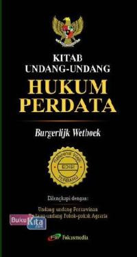 Cover KITAB UNDANG-UNDANG HUKUM PERDATA / INDONESIA