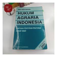 Cover HUKUM AGRARIA INDONESIA :  HIMPUNAN PERATURAN..... / BOEDI HARSONO