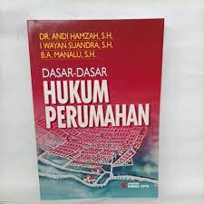Cover DASAR-DASAR HUKUM PERUMAHAN / ANDI