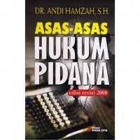 Cover ASAS-ASAS HUKUM PIDANA :  edisi revisi 2008 / ANDI HAMZAH