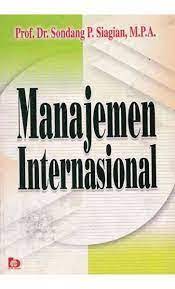 Cover MANAJEMEN INTERNASIONAL / SONDANG