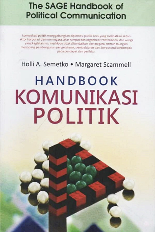 Cover HANDBOOK KOMUNIKASI POLITIK / HOLLI A. SEMETKO