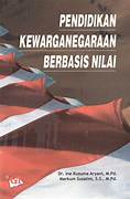 Cover PENDIDIKAN KEWARGANEGARAN BERBASIS NILAI / Dr. INE KUSUMA ARYANI,.M.Pd