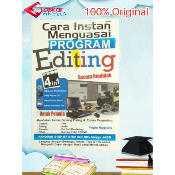 Cover CARA INSTAN MENGUASAI PROGRAM DESIGN :  Secara Otodidak / YOPIE NUGRAHA