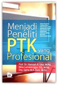 Cover MENJADI PENELITI PTK YANG PROFESIONAL / HAMZAH