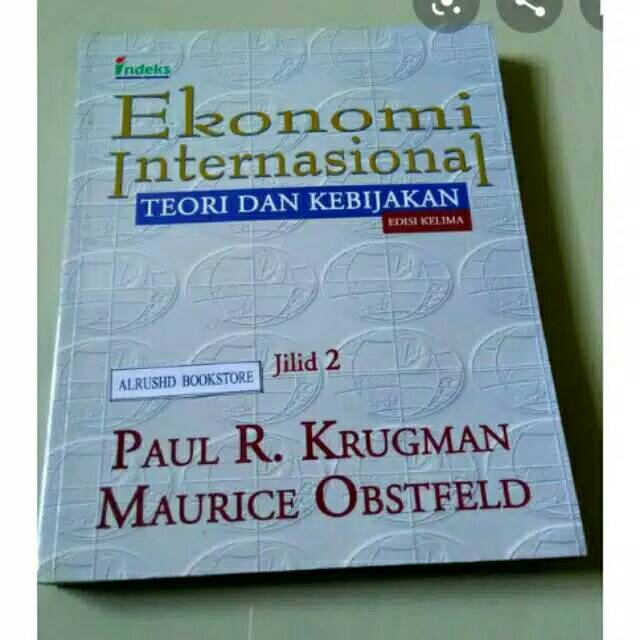 Cover EKONOMI INTERNATIONAL TEORI DAN KEBIJAKAN / PAUL R. KRUGMAN