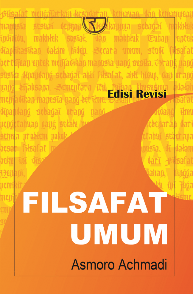 Cover FILSAFAT UMUM / ASMORO ACHMADI